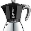 Гейзерная кофеварка Bialetti Moka Induction 2021 (4 порции, черный)