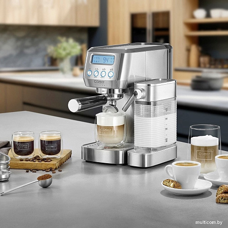 Рожковая кофеварка CASO Espresso Gourmet Latte