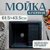 Кухонная мойка Saniteco Fortis (черный)