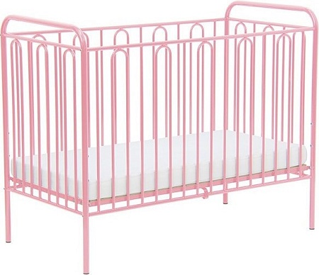 Детская кроватка Polini Kids Vintage 110 (розовый)