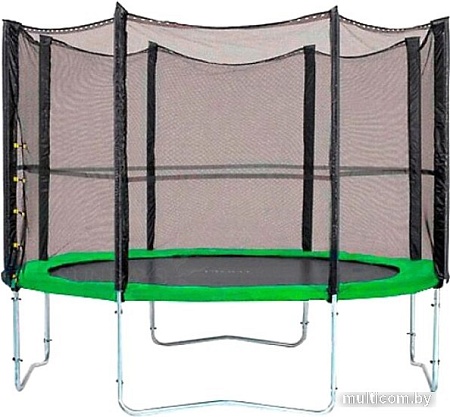 Батут Sundays Acrobat-D312 (зеленый, с сеткой)