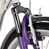 Детский велосипед Novatrack Butterfly 6.V 20 2022 20SH6V.BUTTERFLY.VL22 (белый/фиолетовый)