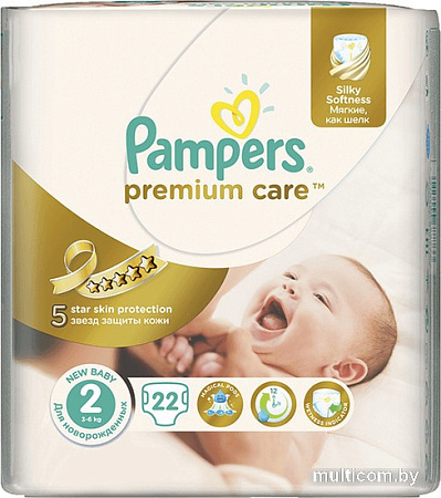 Подгузники Pampers Premium Care 2 Mini (22 шт)