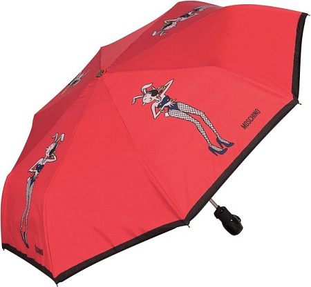 Зонт Moschino 8104-OCC Olivia Playboy Red