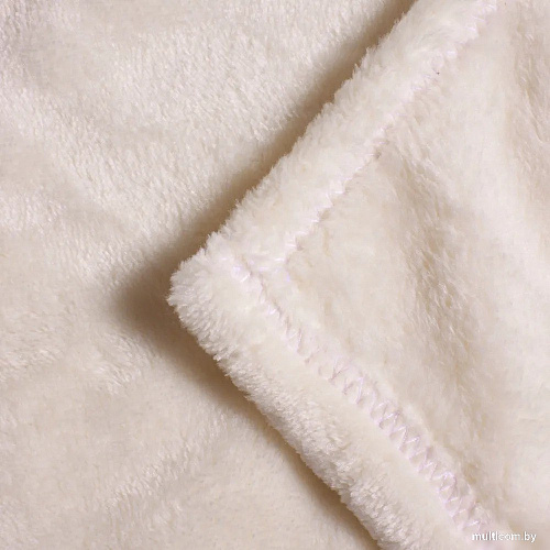 Плед Casa Conforte Royal Flannel 100x150 6155371 (кремовый)
