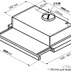 Кухонная вытяжка Korting KHP 6617 RB