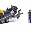 Bruder RAM Power Wagon &amp; Roadster Bruder Racing Team 02504