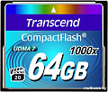 Карта памяти Transcend 1000x CompactFlash Ultimate 64GB (TS64GCF1000)