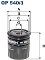 Масляный фильтр Filtron OP 540/3