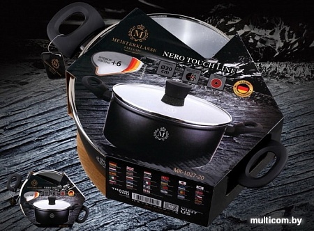 Кастрюля Meisterklasse Nero Touch MK-1027-20