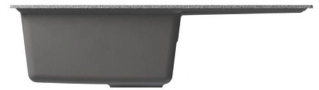 Кухонная мойка Mixline ML-GM31 552190 (темно-серый)