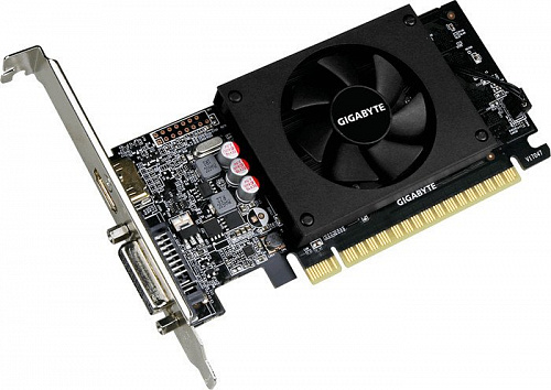 Видеокарта Gigabyte GeForce GT 710 2GB GDDR5 [GV-N710D5-2GL]