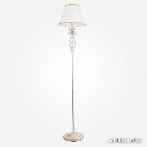 Торшер Евросвет 10073/1 (белый с золотом)