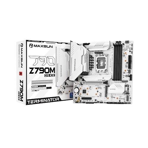 Материнская плата Maxsun Terminator Z790M D5 ICE