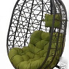Подвесное кресло Garden Story Кокон XL D52-MT005 (черный/коричневый/оливковый)