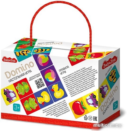 Развивающая игра Baby Toys Домино 04049