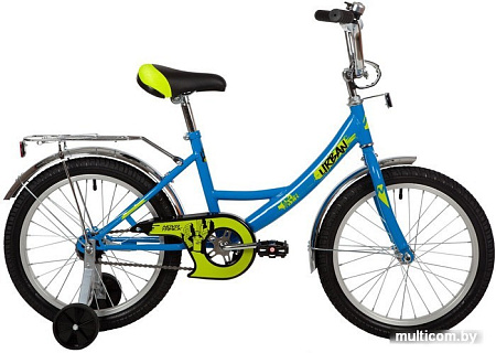 Детский велосипед Novatrack Urban 18 2022 183URBAN.BL22 (голубой)