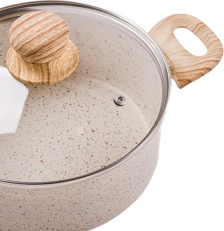 Кастрюля Endever Stone Beige 20C