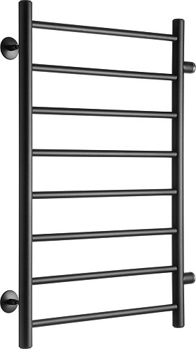 Полотенцесушитель Ростела Виктория 500х800/8 1" (Ral 9005, боковое подключение)