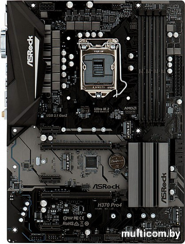 Материнская плата ASRock H370 Pro4