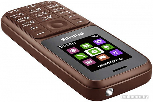 Мобильный телефон Philips Xenium E125 (синий)