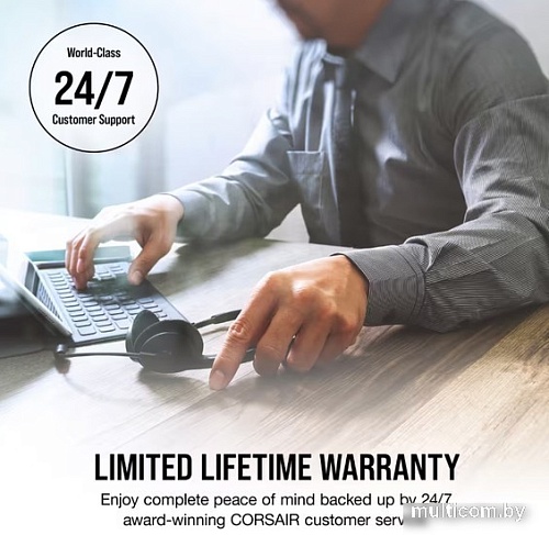 Оперативная память Corsair Vengeance RGB PRO SL 2x8ГБ DDR4 3600 МГц CMH16GX4M2D3600C18W