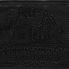 Придверный коврик Vortex Добро пожаловать 35x60 20039 (черный)