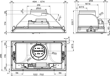 Кухонная вытяжка Faber Inka Smart C LG A70 305.0599.306