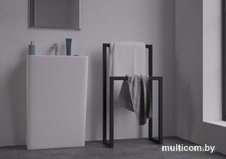 Стойка для одежды Millwood Сканди 1 48x25x90 (металл белый)