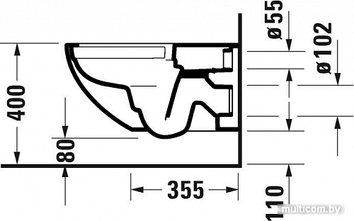 Унитаз Duravit Architec 45720900A1