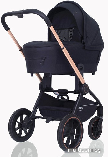 Универсальная коляска Rant MOWbaby Zoom PU (2 в 1, gold black)