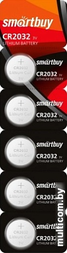 Батарейки SmartBuy Lithium CR2032 5 шт. SBBL-2032-5B