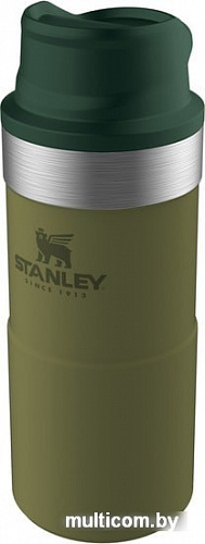 Термокружка Stanley Classic 0.35л One hand 2.0 10-06440-018 (оливковый)