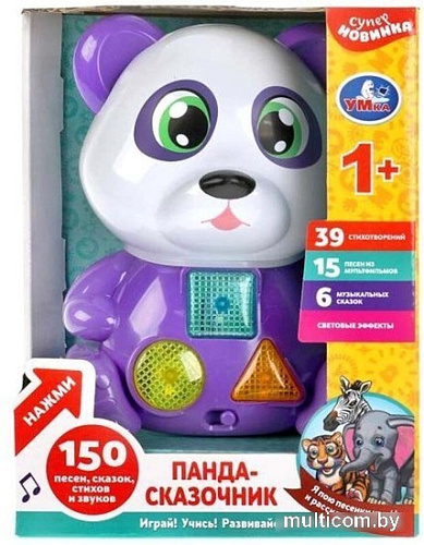 Интерактивная игрушка Умка Панда-сказочник Маршак HT843-R1