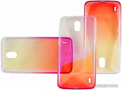 Чехол Case Rainbow для Nokia 2 (розовый)