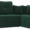 Угловой диван Mebelico Кембридж угловой 108813 (правый, велюр, зеленый)