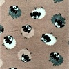 Коврик (подстилка) Profleece Овечки PF026 (бежевый/черный/белый)