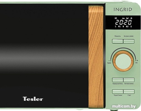 Микроволновая печь Tesler Ingrid ME-2044 (зеленый)