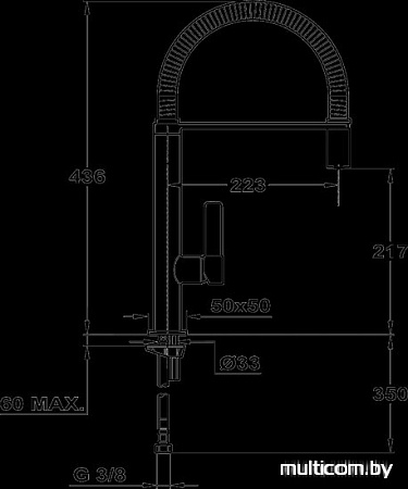 Смеситель TEKA FO 939 [629390200]