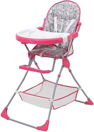 Стульчик для кормления Polini Kids 252 Disney (Последний богатырь, принцесса розовый)