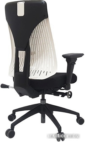 Кресло Comf-Pro Truly (черная крестовина, черный/белый)