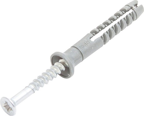 Дюбель-гвоздь ЕКТ Потайной 8x80 BW000020 (50 шт, полипропилен)