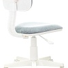 Офисное кресло Бюрократ CH-W201NX (серо-голубой Light-28/пластик белый)