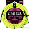 Гитарный кабель Ernie Ball P06085 6.3 мм - 6.3 мм (5.49 м, неоновый желтый)