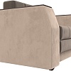 Кресло-кровать Лига диванов Атлантида 113850 (велюр, коричневый/бежевый)