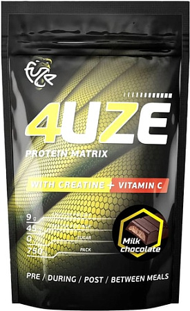 Протеин Pureprotein Fuze 4uze + Creatine (750г, молочный шоколад)