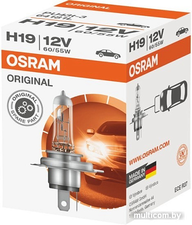 Галогенная лампа Osram H19 Original Line 1шт