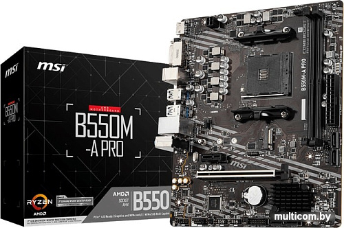 Материнская плата MSI B550M-A Pro