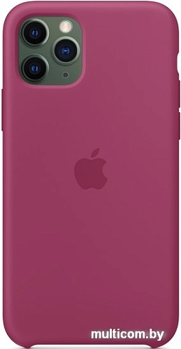 Чехол Apple Silicone Case для iPhone 11 Pro (сочный гранат)