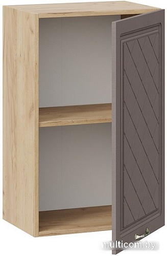 Шкаф навесной Трия Бьянка 1В45 (дуб крафт золотой/дуб серый)